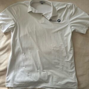 Peter Millar White Polo Shirt Classic Style